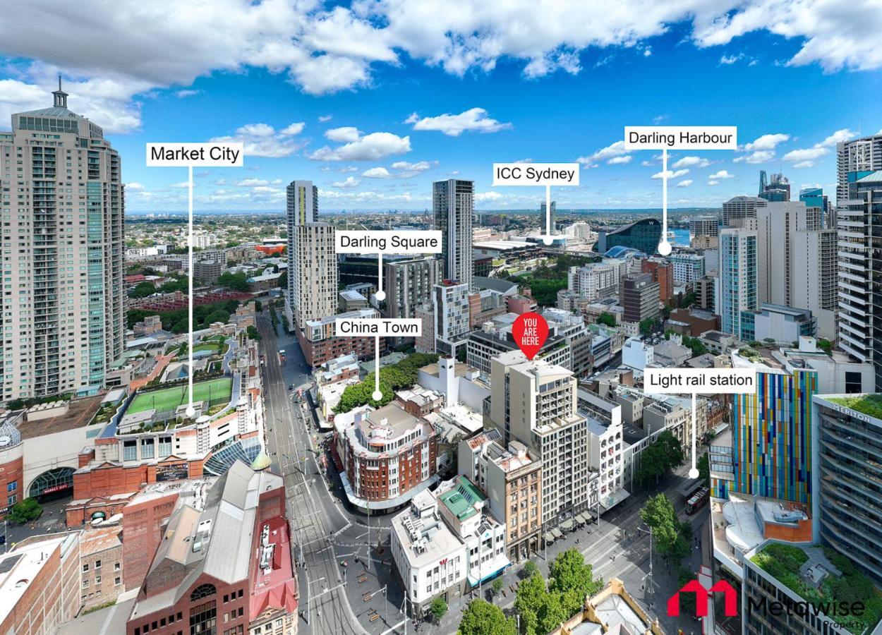 Metawise Sydney Cbd Haymarket Luxe 2Bed Penthouse Aqua Exterior photo